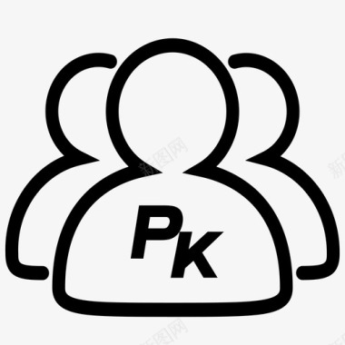 pk员工标签团队PK图标