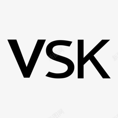 VSK字母图标