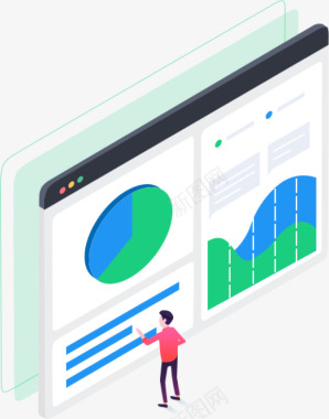 DataAnalytics一站式业务数据可视化分析图标