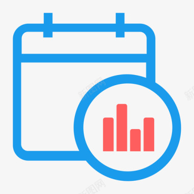 研究统计日期统计图标