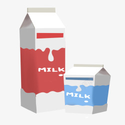牛奶手绘59素材