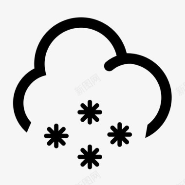 大雪迷幻大雪图标