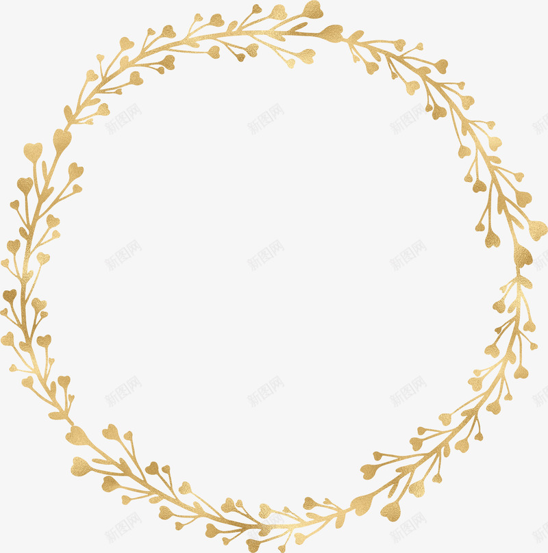 金色枝叶典雅文艺花环边框分割线装饰设计PSpng免抠素材_88icon https://88icon.com 金色 枝叶 典雅 文艺 花环 边框 分割线 装饰设计