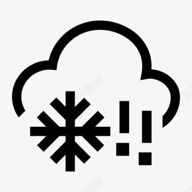大雪迷幻大雪图标