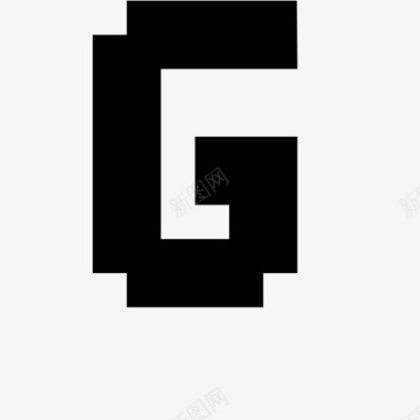 g像素字母表7x高图标
