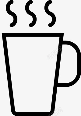 杯子饮料架茶图标