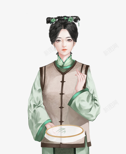 普通宫女png免抠素材_88icon https://88icon.com 普通 宫女