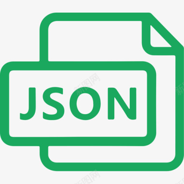 矢量图解析json字符串图标