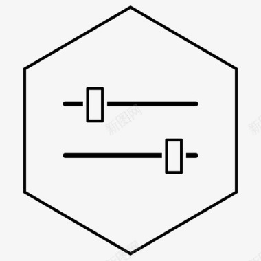 O立体混音器音乐控制屏幕控制图标