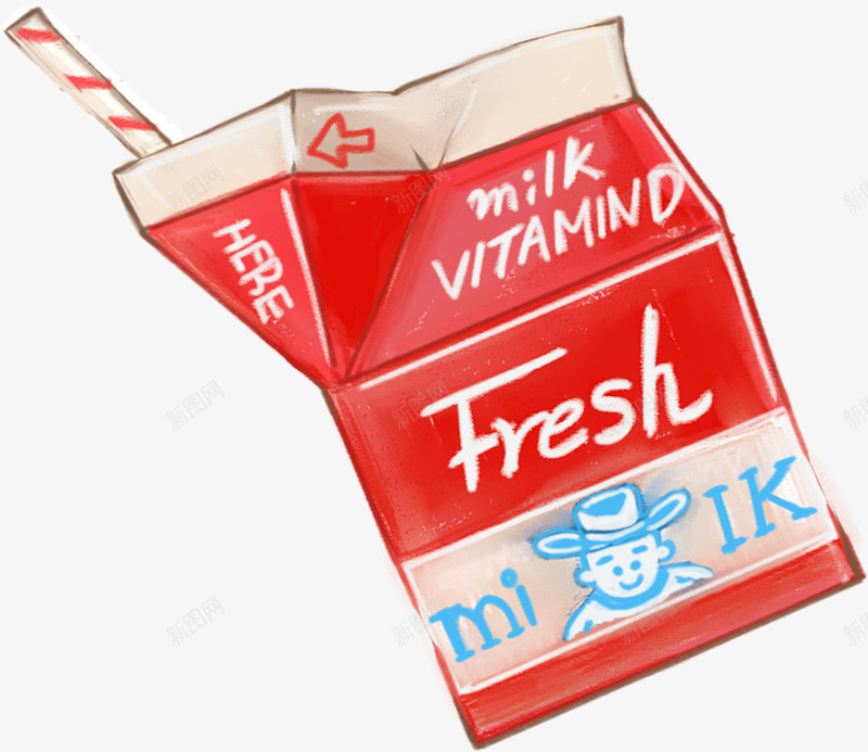盒装牛奶png免抠素材_88icon https://88icon.com 盒装 牛奶