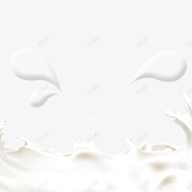 牛奶奶滴png免抠素材_88icon https://88icon.com 牛奶 奶奶