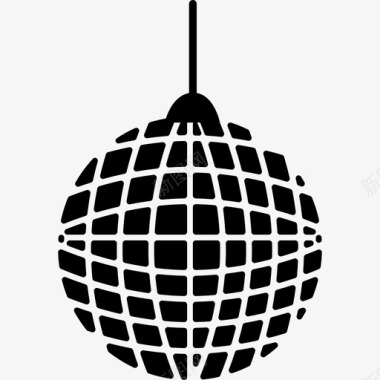格子背景格子迪斯科舞会音乐音乐和声音2图标