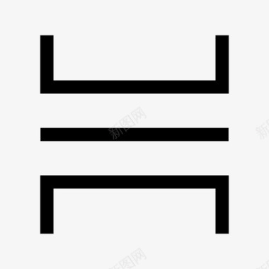 竖分割线分割线图标