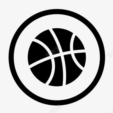 篮球icon篮球比赛nba图标