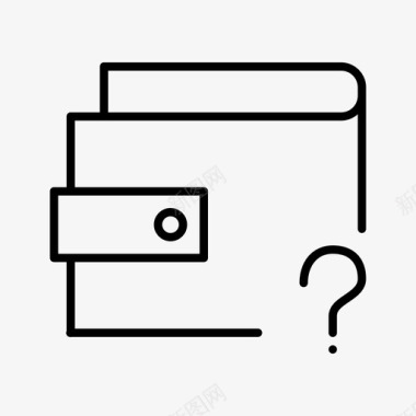 火焰美元图标未知钱包配件硬币图标