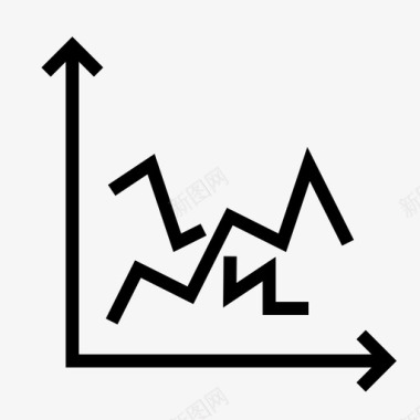 黄金麦穗折线图售出性能图标