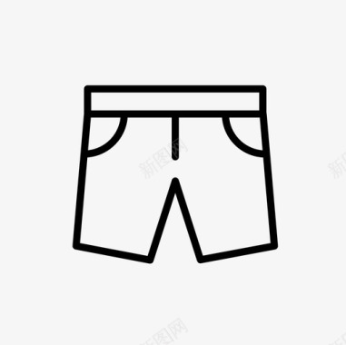 短款服装时尚图标
