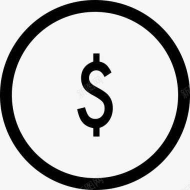 火焰美元图标美元dollar155图标