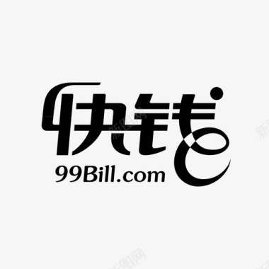 免抠logo快钱LOGO图标