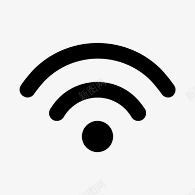 广播调频wifi流信号图标