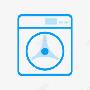 大容量洗衣机添加设备洗衣机图标