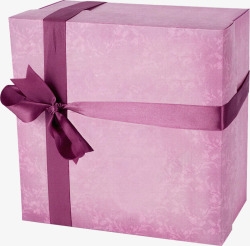 紫色礼品盒素材