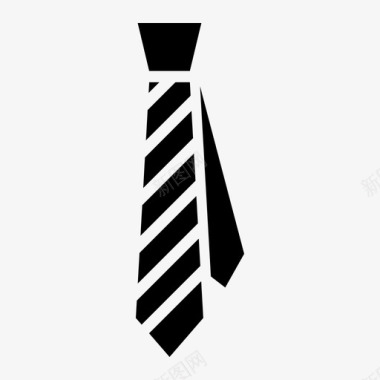 采购产品领带商务领带男士领带图标