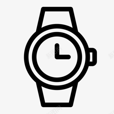 购物手表配件钟表图标