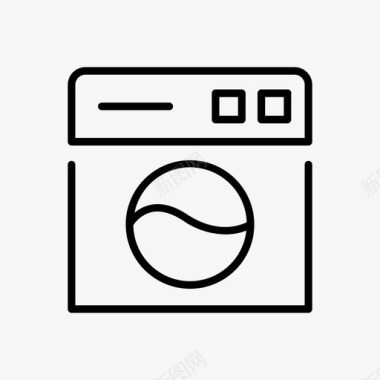 洗衣机随机收集06图标