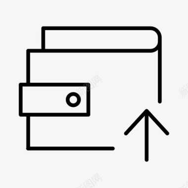 火焰美元图标上传钱包硬币美元图标