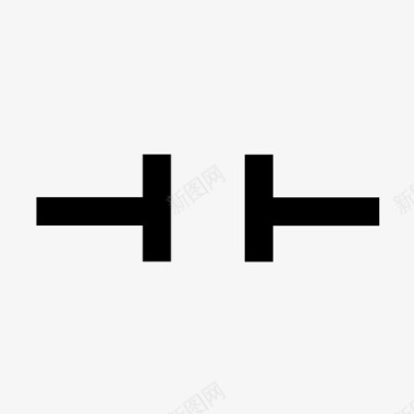 正能量矢量图正能量电容器图标