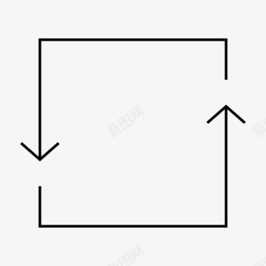 循环箭头免费png素材循环箭头方向图标