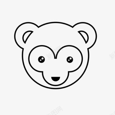 小动物熊动物小动物图标