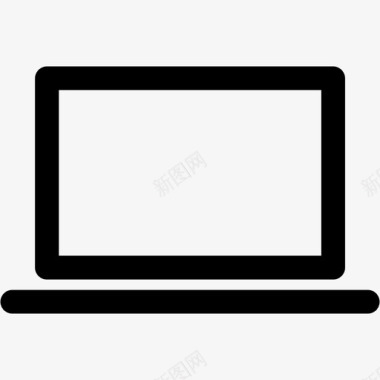 笔记本电脑laptop图标