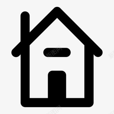 网站主页住宅添加建筑图标