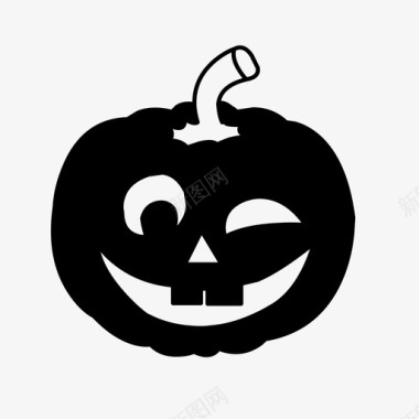 一笼jackolanternjacko灯笼秋季图标