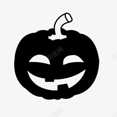 一笼jackolanternjacko灯笼秋季图标