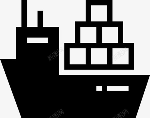 船货船船货物图标