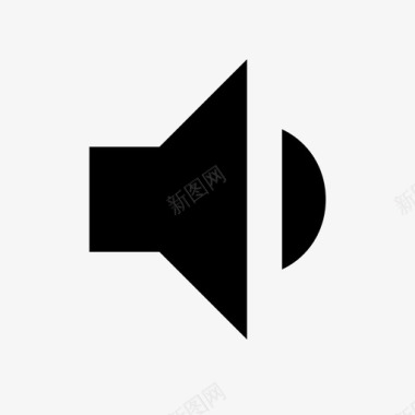 正能量矢量图正能量扬声器图标