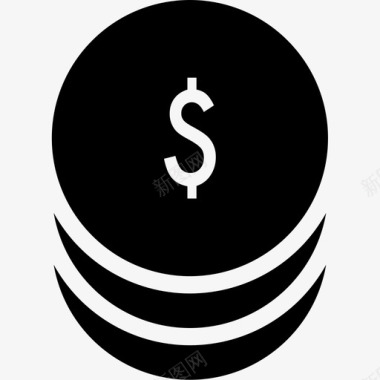 火焰美元图标美元dollar156图标