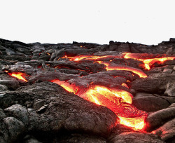 火山岩浆素材