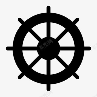 船舶操纵船航海图标