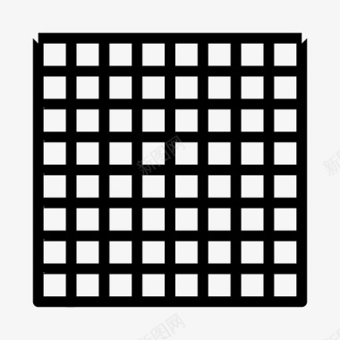 棋盘棋盘室内游戏和体育第一卷图标