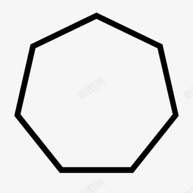 七边形七面三角法图标