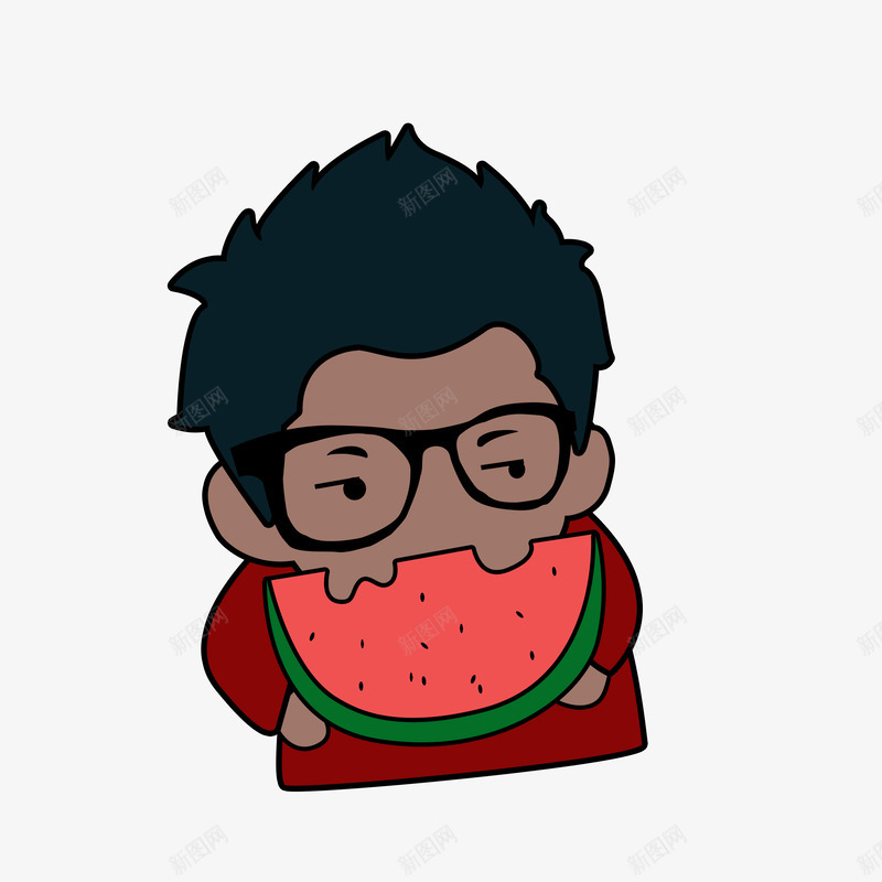 吃瓜群众png免抠素材_88icon https://88icon.com 吃瓜 群众