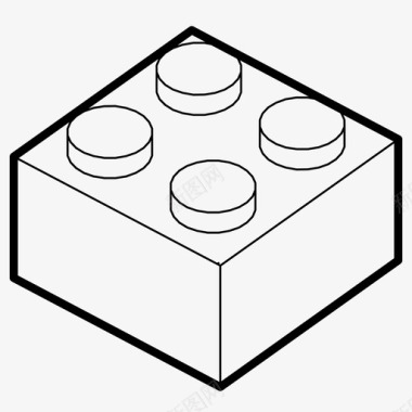 游戏特效师乐高积木积木构装师图标