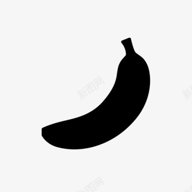 香蕉美味水果图标