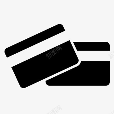 信用卡宣传册信用卡商业经济图标