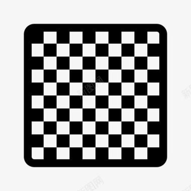 棋盘棋盘游戏桌子图标