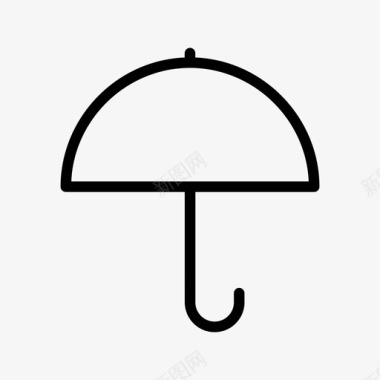 伞雨伞太阳伞图标